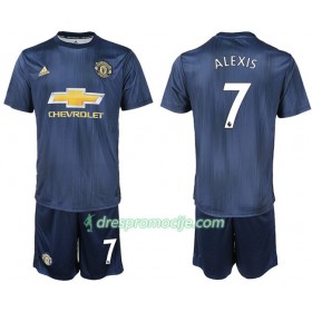 Manchester United Dres ALEXIS 7 Dječji Treći 2018/19 Kratkih Rukava